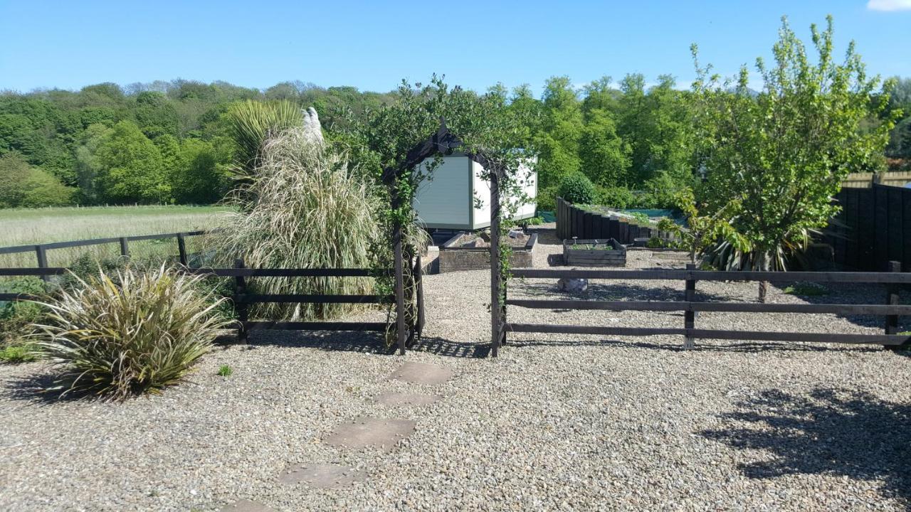 Sheepwash Shepherds Hut Bebside Exterior foto