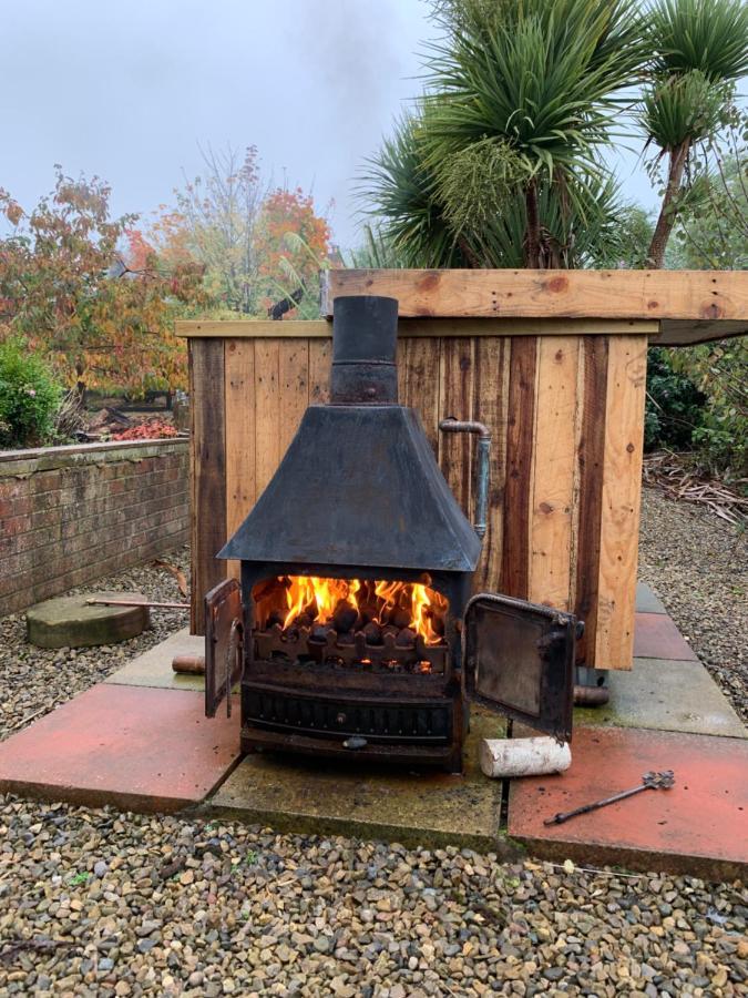 Sheepwash Shepherds Hut Bebside Exterior foto