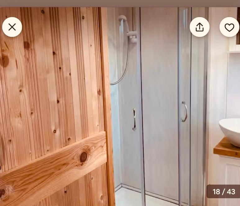 Sheepwash Shepherds Hut Bebside Exterior foto